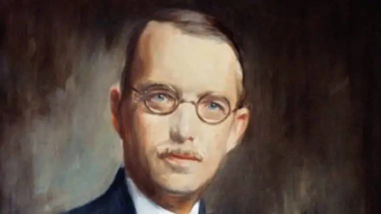 Heim Pál, a gyermekgyógyász Mattyasovszky Zsolnay László 1923-as festményén (Kép forrása: Wikipédia) 