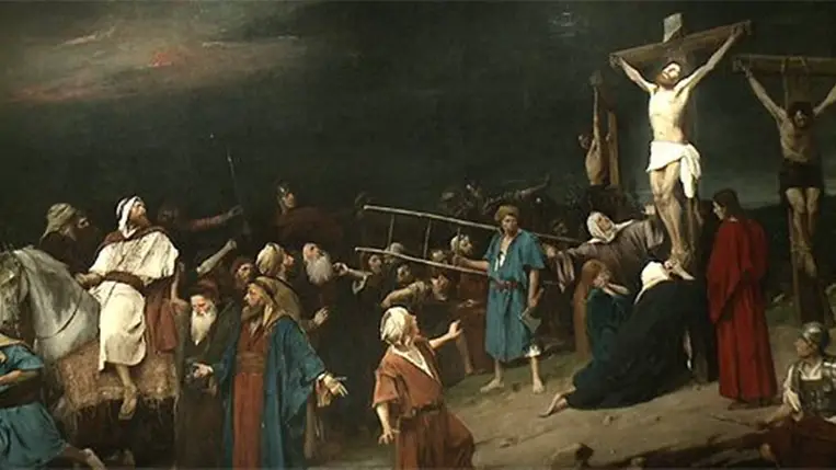 Munkácsy Mihály Golgota (Forrás: Facebook)