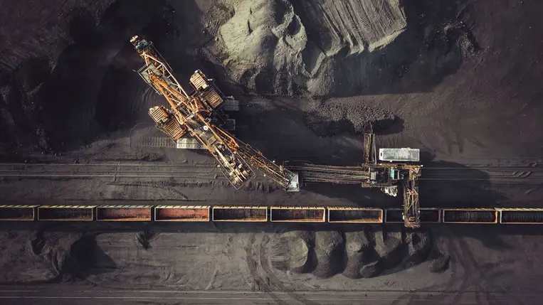 Szénbányászat ( Illusztráció )