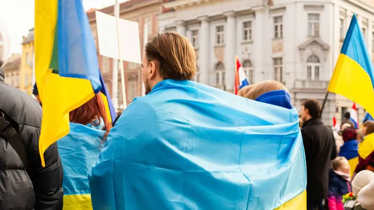 Ukrán társadalom. Illusztráció. Fotó: Pexels / Eugenia Sol