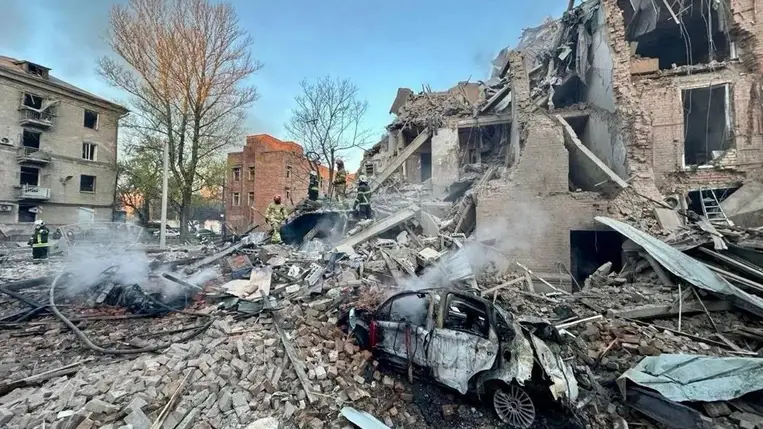 Nagyszabású rakétatámadást indítottak éjszaka az oroszok több ukrán város ellen. Fotó: Dnipropetrovsk Oblast Military Administration/Telegram