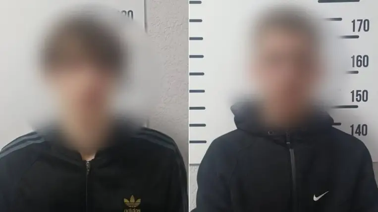 Súlyos bűncselekmény miatt indult eljárás két tinédzser ellen. Fotó: Ukrán Nemzeti Rendőrség