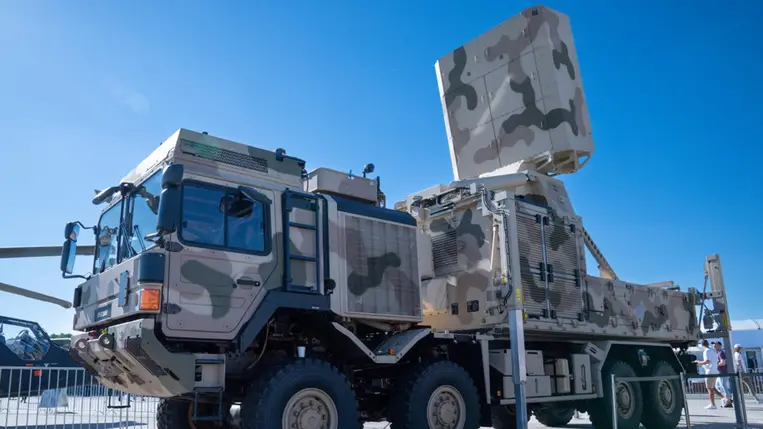 A német légierő IRIS-T légvédelmi rendszere. Illusztráció. Fotó: Reuters