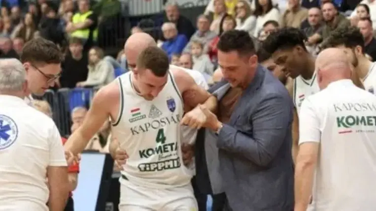 Súlyosan megsérült a magyar kosárlabda-válogatott játékosa