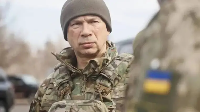 Olekszandr Szirszkij vezérezredes, az Ukrán Fegyveres Erők főparancsnoka