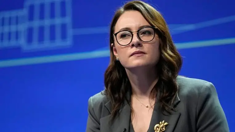 Julija Szviridenko, ukrán miniszterelnök. Fotó: Getty Images
