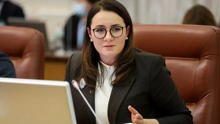 Julia Szviridenko, miniszterelnök-helyettes és gazdasági miniszter. Kép forrás: facebook.com/yulia.svyrydenko