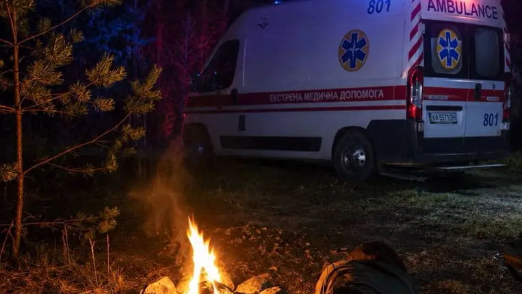 Súlyos égési sérülések Nagyszőlősön: mentők szállították kórházba a sérültet. Fotó: Illusztráció. facebook.com/103zakarpat