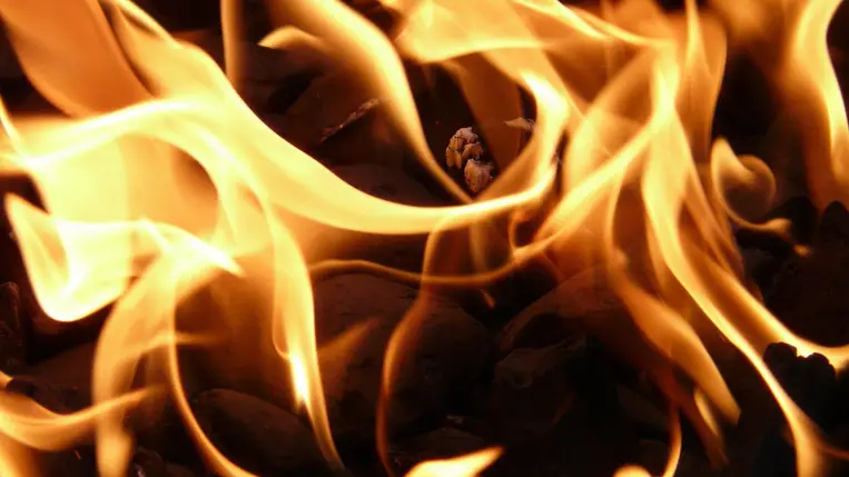 Tűzeset. Illusztráció