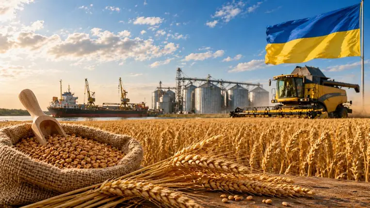 Ukrán gabona. Illusztráció. Fotó: Kárpátinfo.net