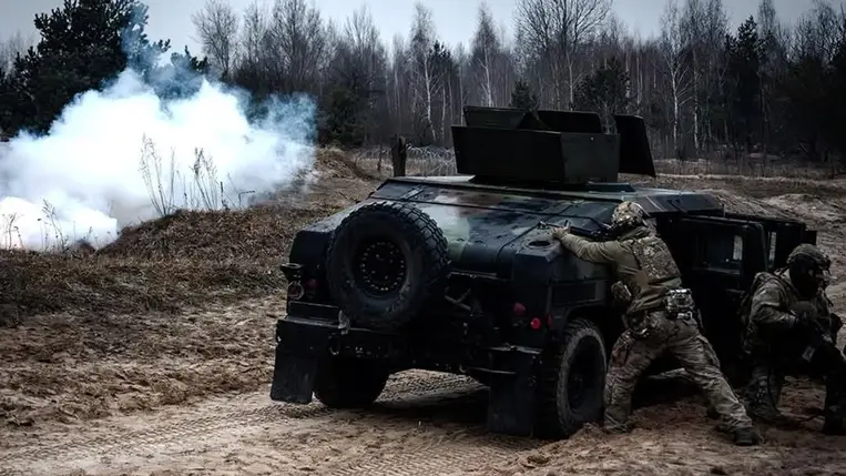 Az ukrán hadsereg az ukrán-orosz háborúban. Fotó: Ukrán Fegyveres Erők Vezérkara