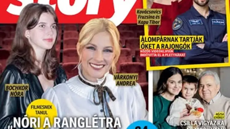 Várkonyi Andrea és Bochkor Gábor lánya egy nemzetközi produkcióban is dolgozott