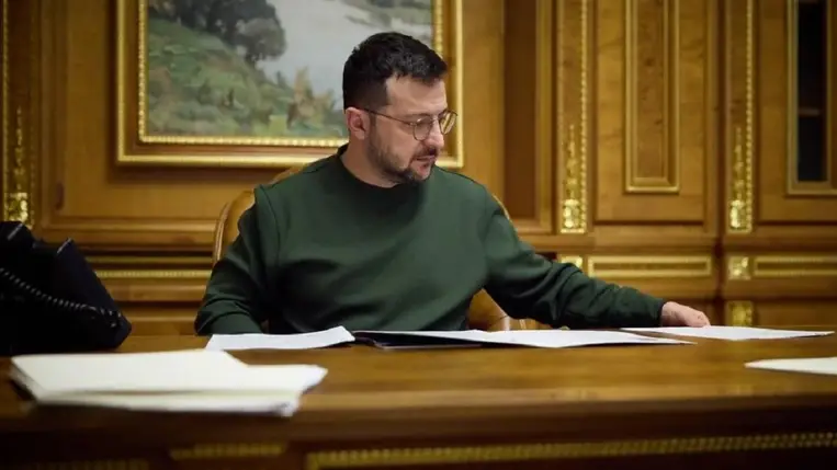 Volodimir Zelenszkij reagált arra, hogy Magyar Péter feltételekhez kötné az uniós csatlakozásukat. Fotó: president.gov.ua