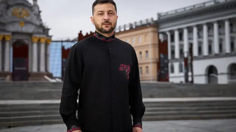 Volodimir Zelenszkij, Ukrajna elnöke. Fotó: president gov ua