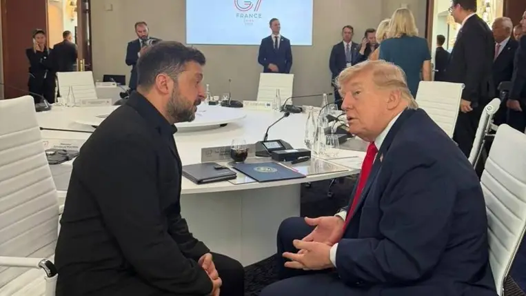 Trump a Zelenszkijjel folytatott találkozó után: Oroszországnak megállapodást kell kötnie. Fotó: https://x.com/ZelenskyyUa