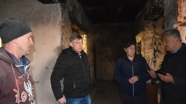 Kiégett egy családi ház Beregújfaluban