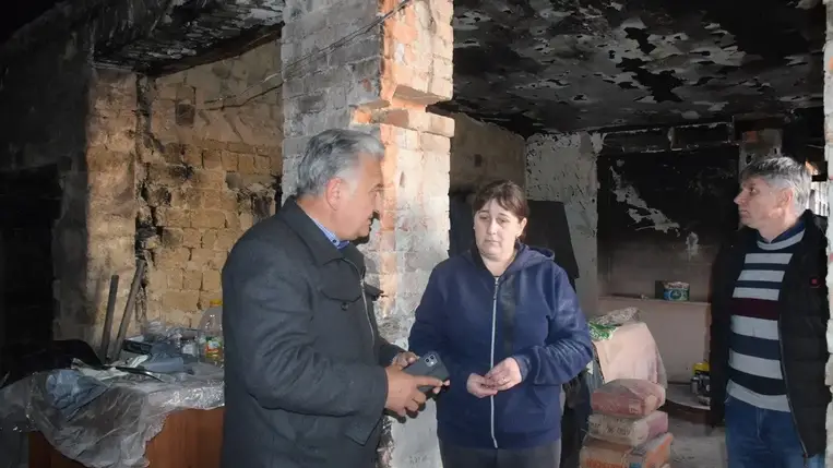 Kiégett egy családi ház Beregújfaluban