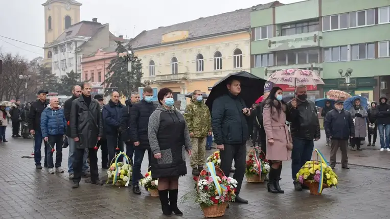 Ukrajnai forradalmak hőseire emlékeztek Beregszászban