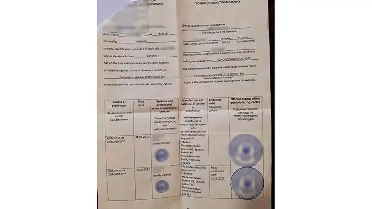 Hamis covid-okmányokat találtak a Munkácsi Városi Tanács munkatársainál