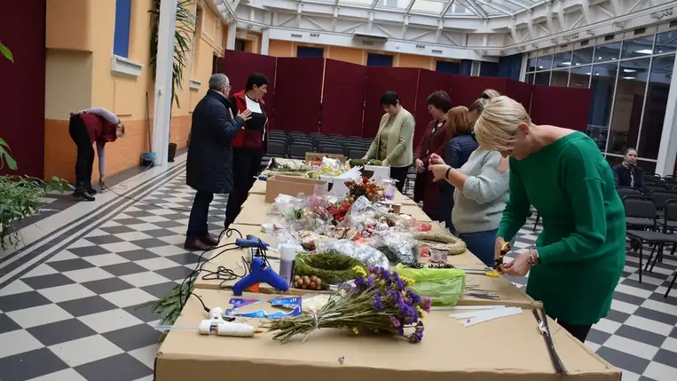 VI. Adventi virágkötészeti szakmai nap a Rákóczi Főiskolán