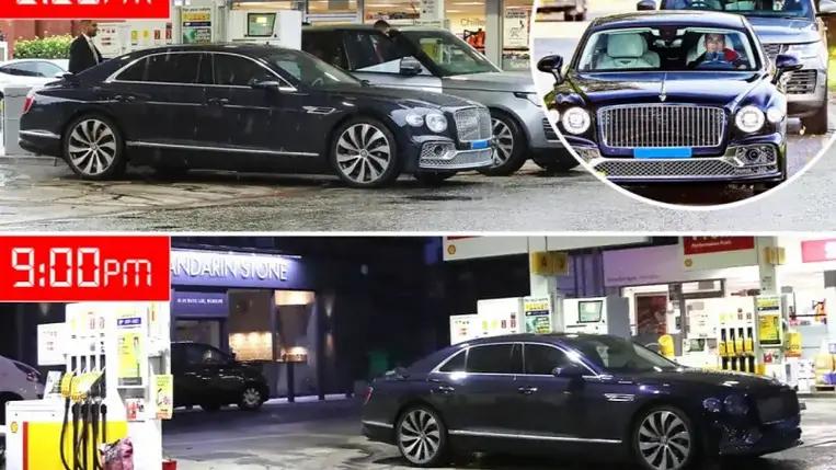 Hiába állt egész délután a benzinkúton Cristiano Ronaldo luxusautója