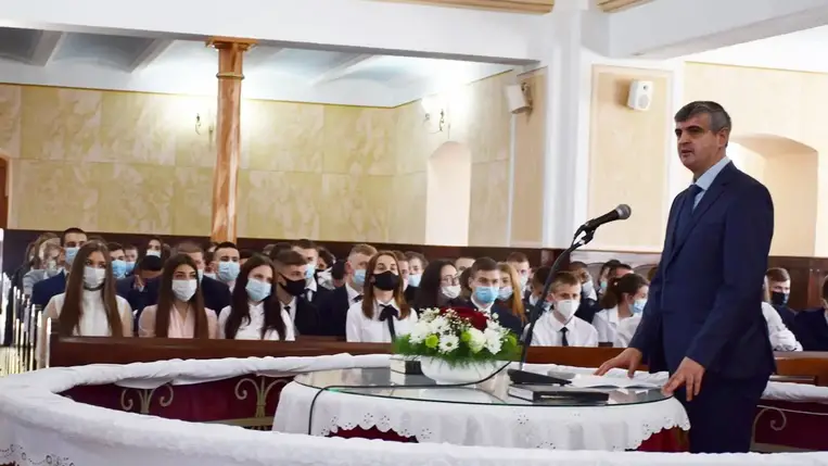 Az Egán Ede Szakképzési Centrum képzési központjainak közös tanévnyitó ünnepsége Nagydobronyban