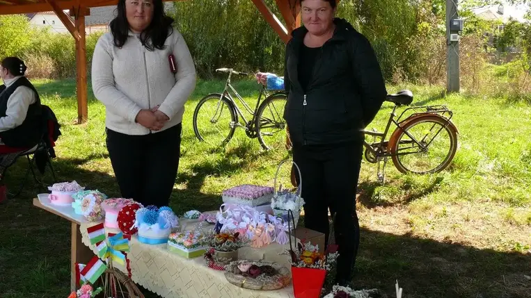 Vásártér Mezőgecsében