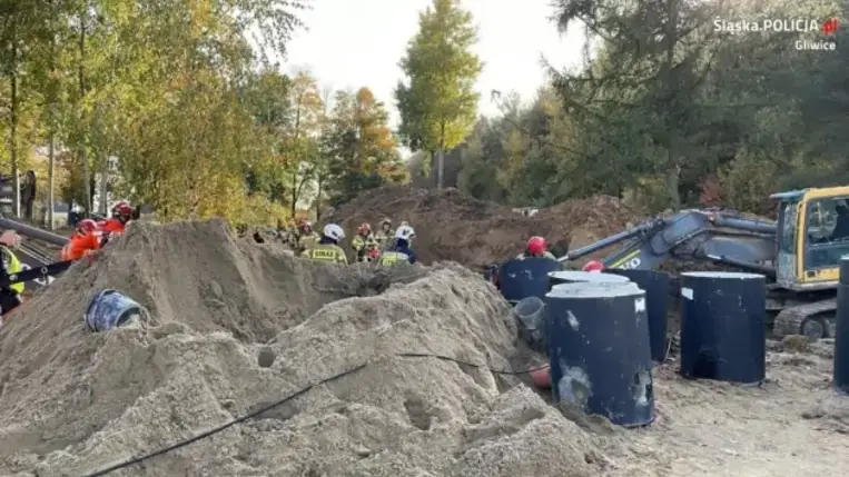 Földcsuszamlásban halt meg egy 33 éves ukrán munkás Lengyelországban