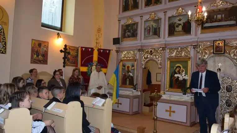 Tanévnyitó a Karácsfalvai Sztojka Sándor Görögkatolikus Líceumban