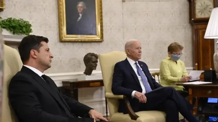 Zelenszkij: Férfias megbeszélést tartottunk Joe Bidennel