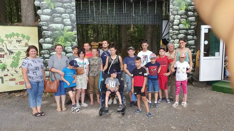 Napközis tábor a hetyeni és a mezővári rehabilitációs központokban