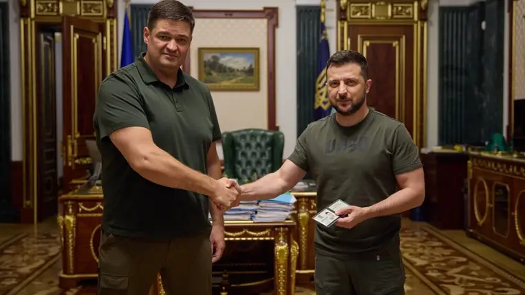 Zelenszkij új vezetőt nevezett ki a Herszoni Megyei Katonai Adminisztráció élére