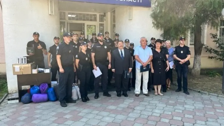 6,5 millió forint értékű adománycsomagot kapott a kárpátaljai közlekedésrendészet