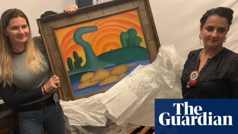 Sok millió dollár értékű rabolt festményeket szerzett vissza a brazil rendőrség