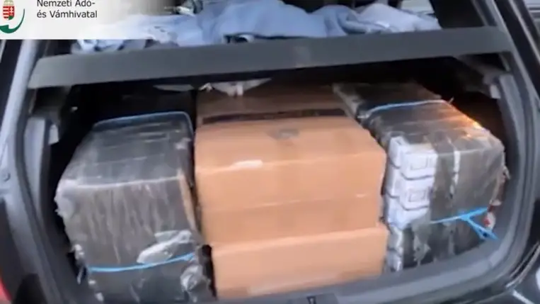 NAV: hatmillió forint értékű adózatlan cigarettát foglaltak le Szabolcsban