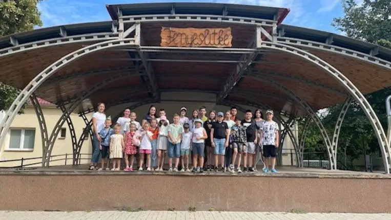 Kárpátaljai rendőr családok gyermekei nyaraltak Magyarországon 