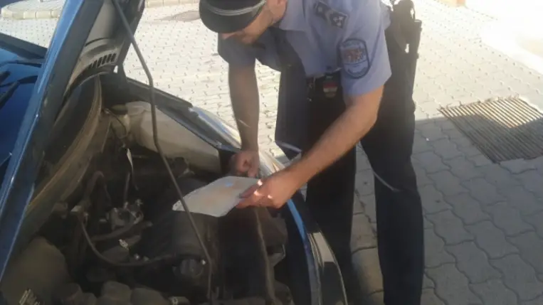 Körözött autót foglaltak le a rendőrök Csengersimán