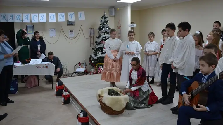 Adventi délután a Halábori Református Egyházközségben. (Fotó: Jakab Lajos)