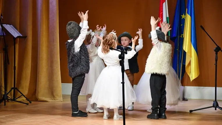 Munkácsi magyarok karácsonyi csodavárása. (Fotó: Csuha Alexandra)