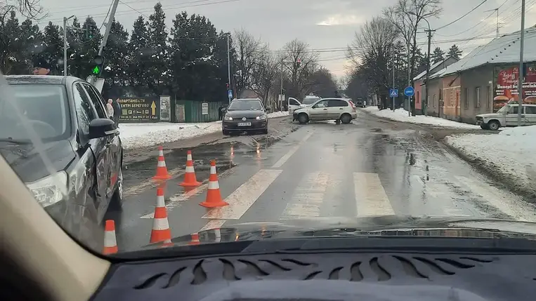 Közlekedési baleset történt Beregszászban (Video)
