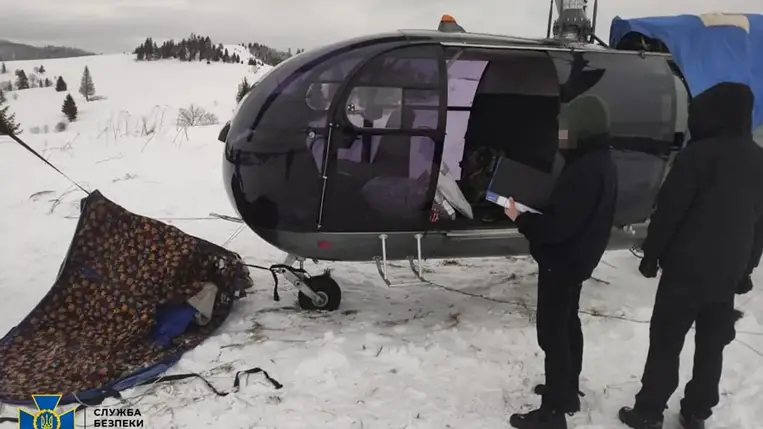 Kárpátalján egy helikopterrel csempészték külföldre a cigarettát