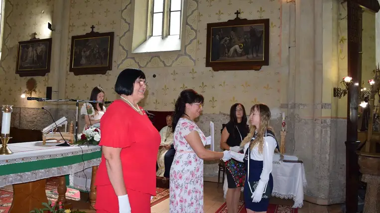 Diplomaátadó a II. Rákóczi Ferenc Kárpátaljai Magyar Főiskola Szakgimnáziumában