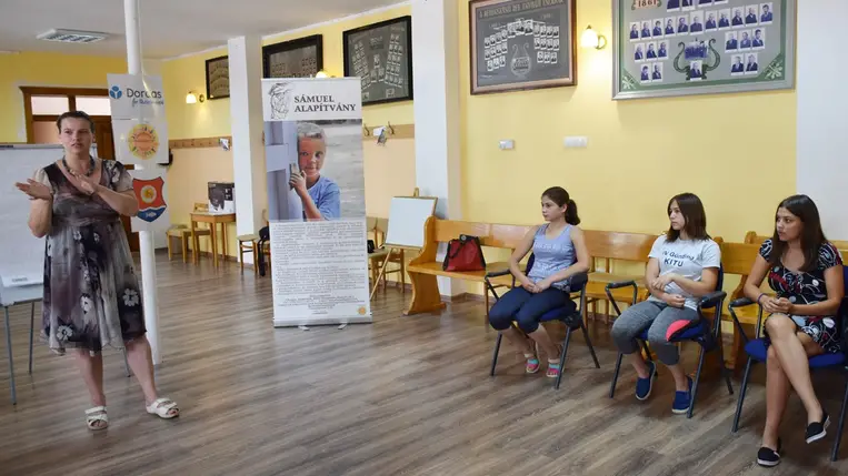 Nyári felzárkóztató program a Sámuel Alapítvány gyermekei számára