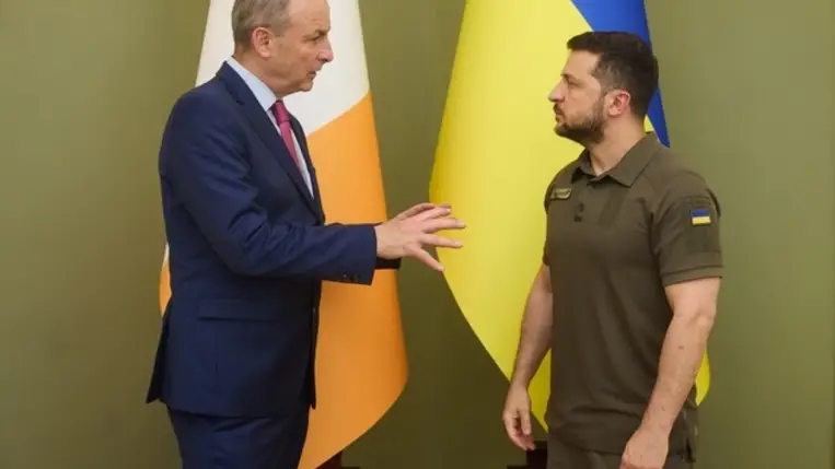 Írország segíteni fogja Ukrajnát az újjáépítésben