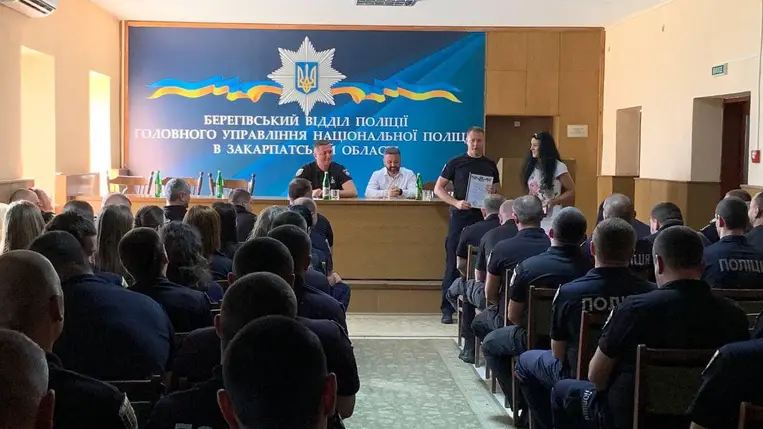 Díszokleveleket adtak át az Ukrán Nemzeti Rendőrség Napján