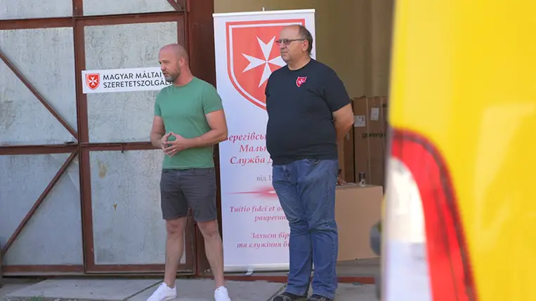 Jelentős segítség a Jezsuita Menekültszolgálattól a KHÖT tagönkormányzatainak. Fotó: Bunda Szabolcs