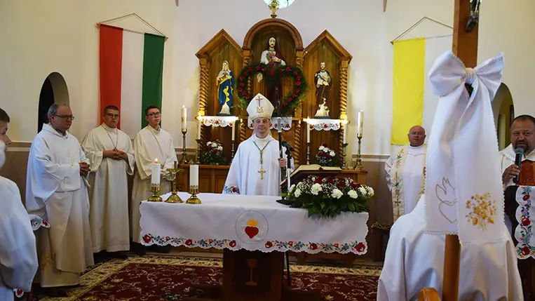 Templombúcsú Benében. Fotó: Kovács Elemér