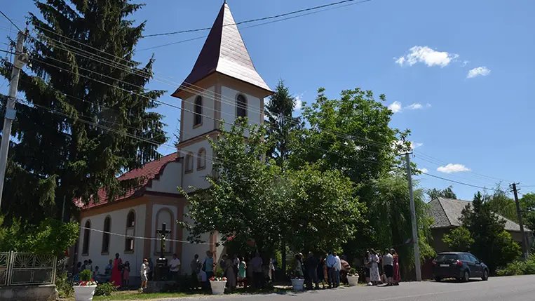 Templombúcsú Benében. Fotó: Kovács Elemér