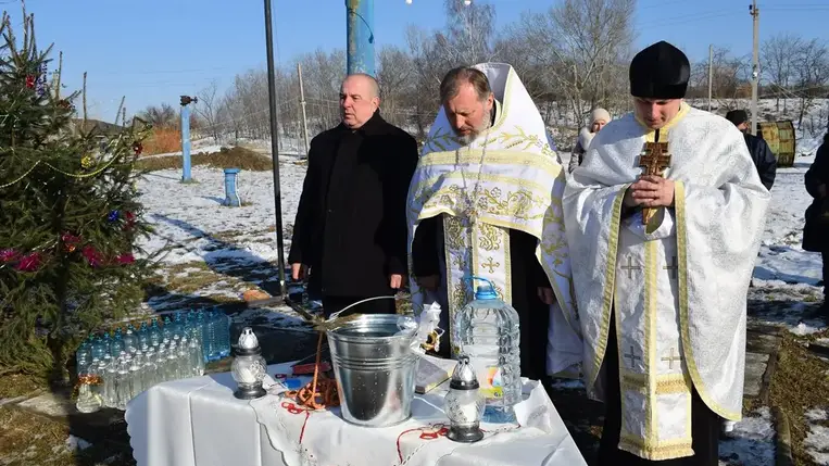 Vízkereszt ünnepe Beregszászon