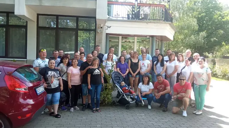 Kárpátaljai Nagycsaládos házaspárok Berekfürdőn